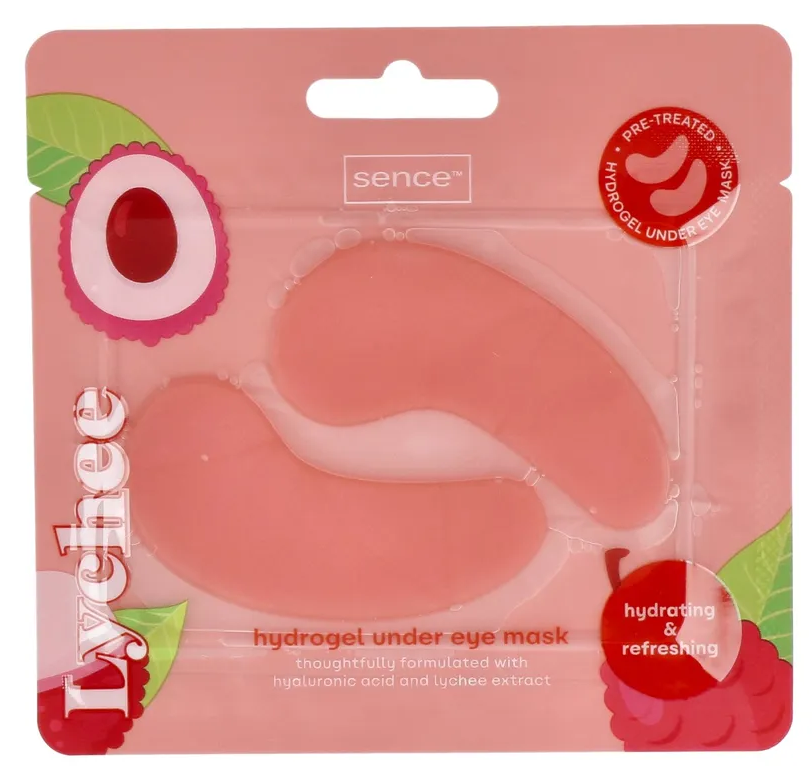 Sence Lychee Hydrogel Oogmasker