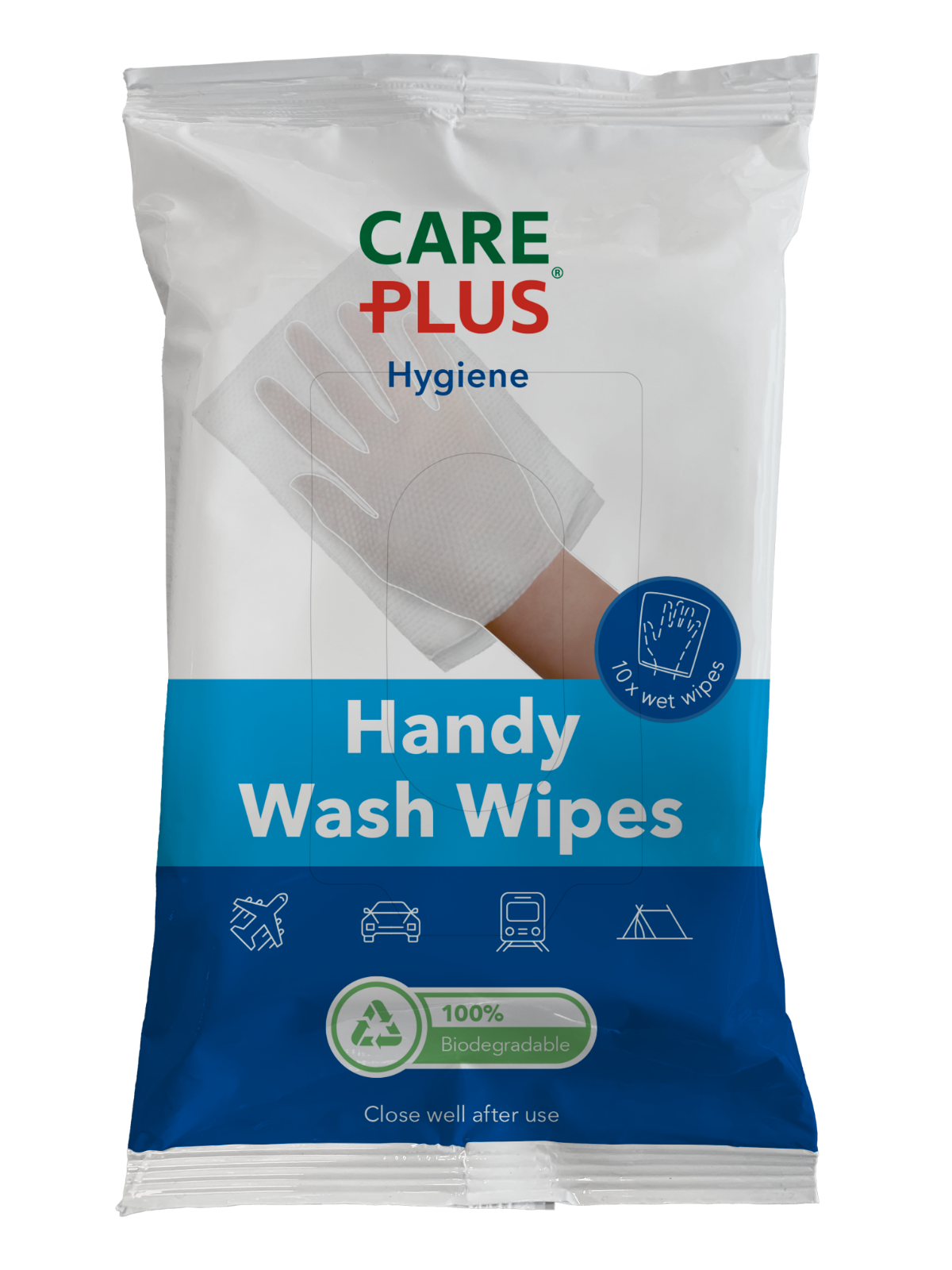 Care Plus Handy Wash Wipes