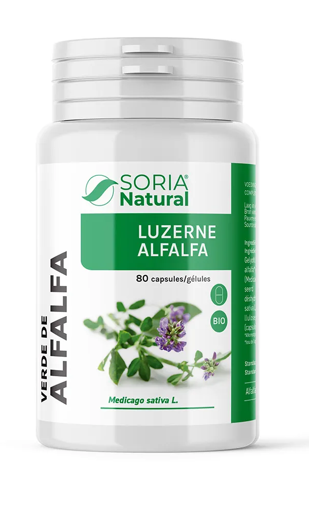 Soria Natural Luzerne Alfalfa Capsules