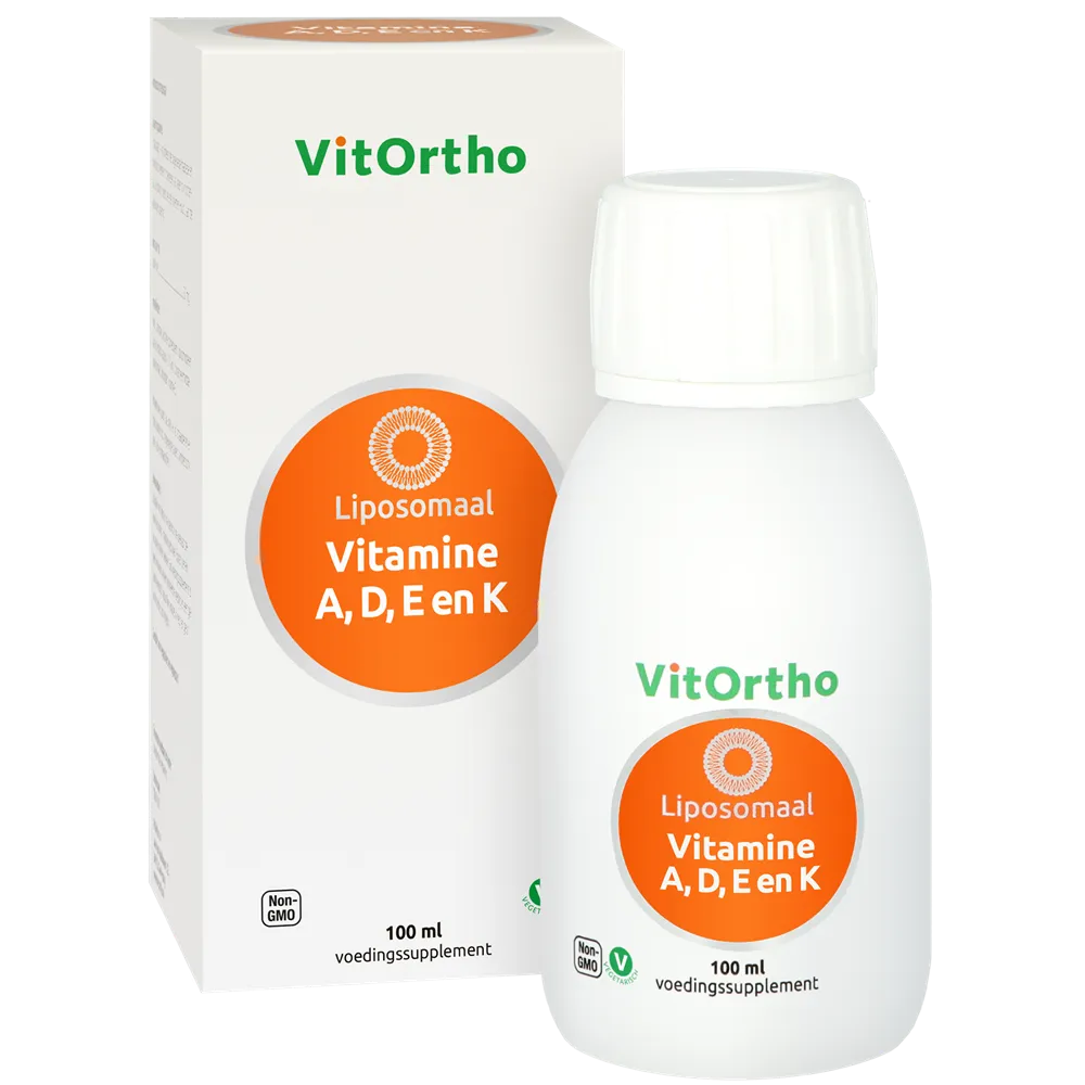 VitOrtho Liposomaal Vitamine A,D, E en K Drank