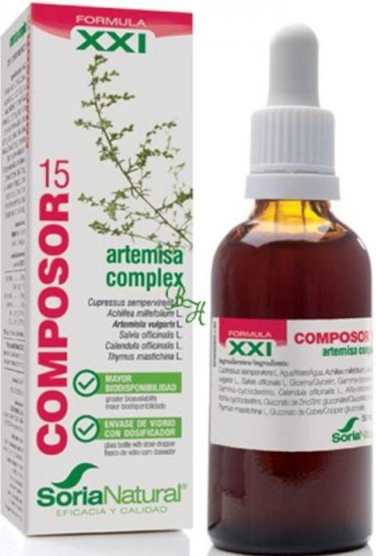 Soria Natural Composor 15 Artemisa Druppels