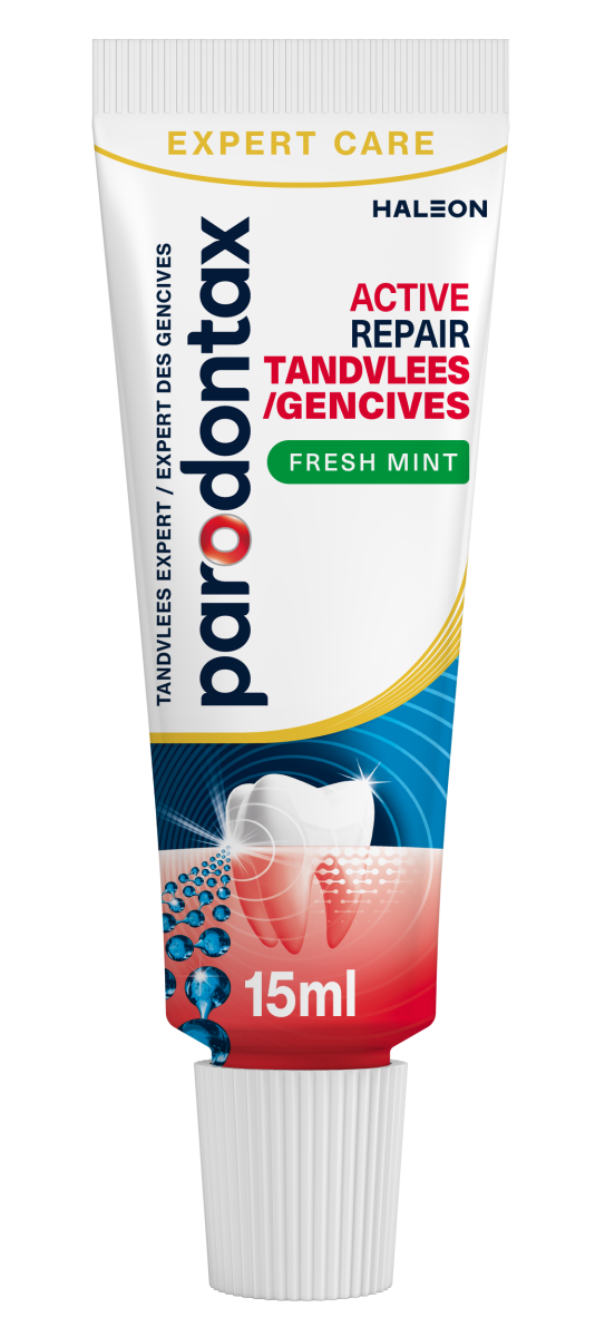 Parodontax Active Repair Tandvlees Fresh Mint Mini Tandpasta Reisformaat