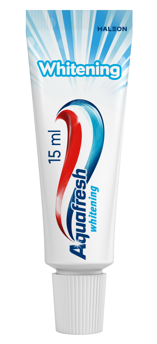 Aquafresh Whitening Mini Tandpasta Reisformaat - voor wittere tanden