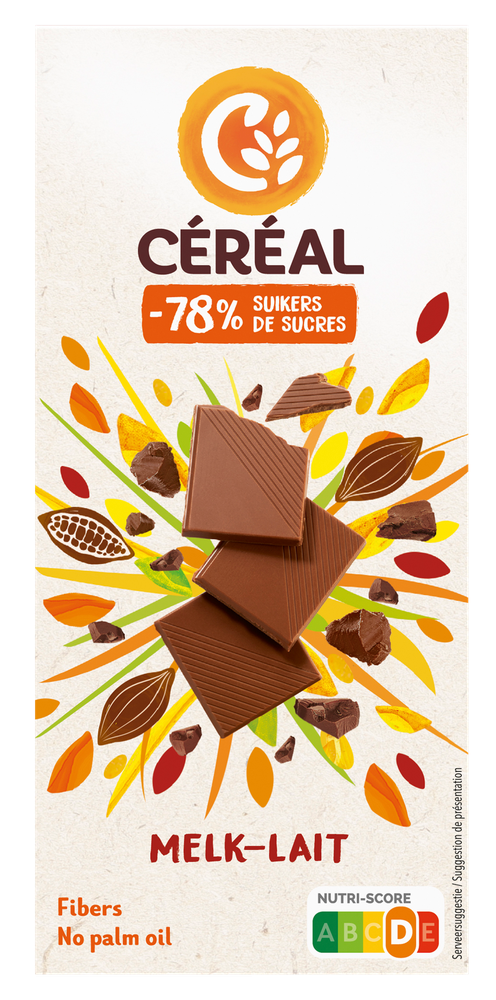 Cereal Chocolade Tablet Melk