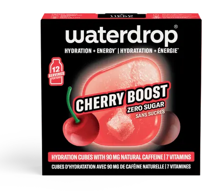 Waterdrop Cherry Boost Hydration Cubes