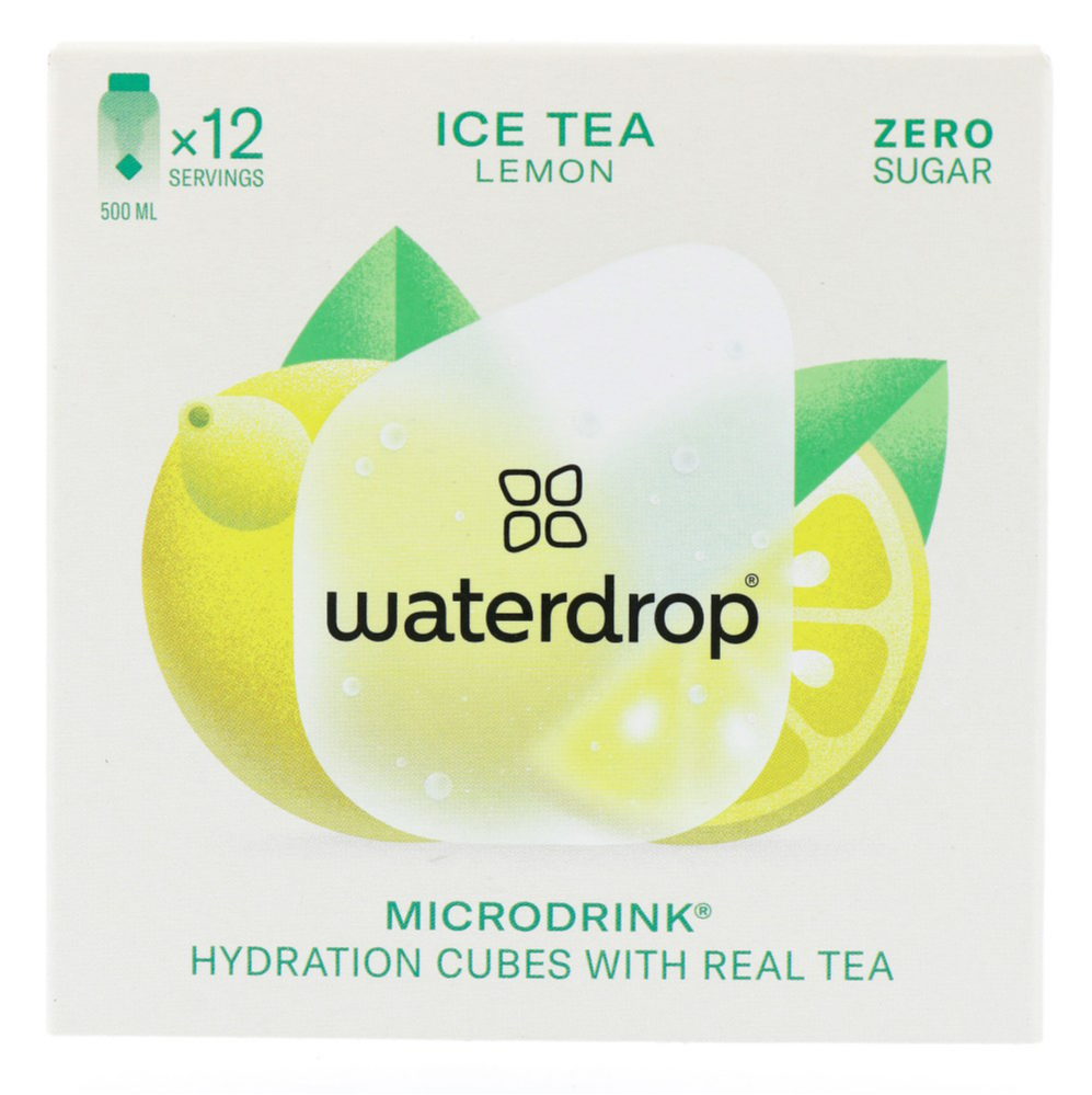 Waterdrop Ice Tea Lemon Microdrink Hydration Cubes