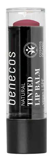 Benecos Natural Tinted Lip Balm Berry SPF