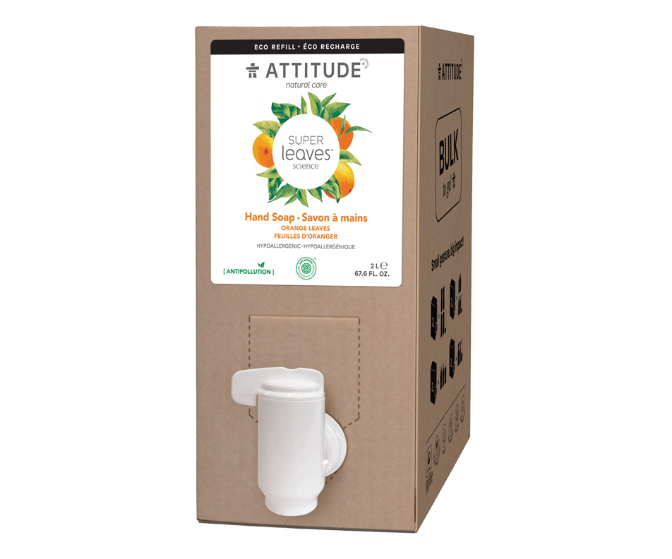 Attitude Hand Soap Orange Leaves Bulk To Go