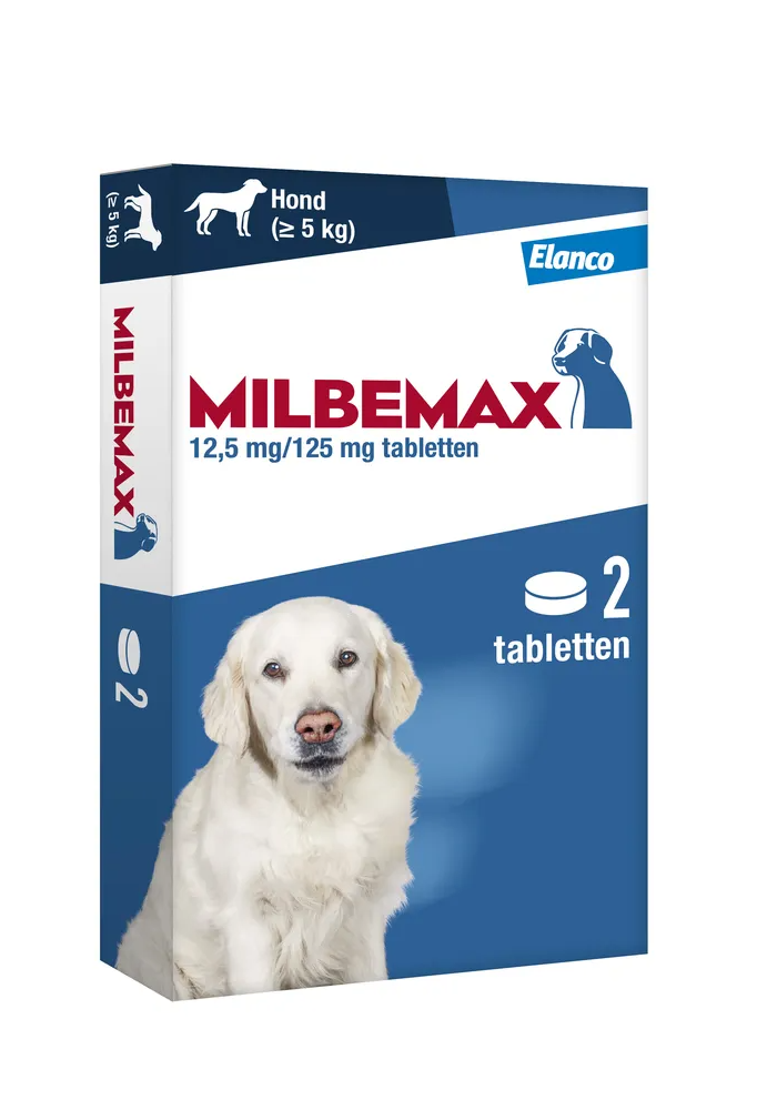 Milbemax Ontwormen Hond Groot Tabletten