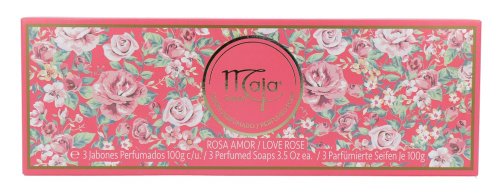Maja Toiletzeep Love Rose Trio