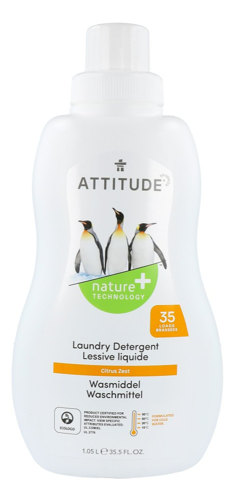 Attitude Laundry Detergent Citrus Zest
