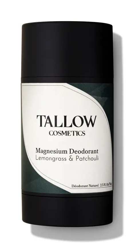 Tallow Cosmetics Magnesium Deodorant Lemongrass & Patchouli