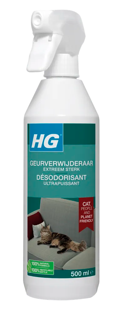 HG Geurverwijderaar Extreem Sterk Voor  Katten
