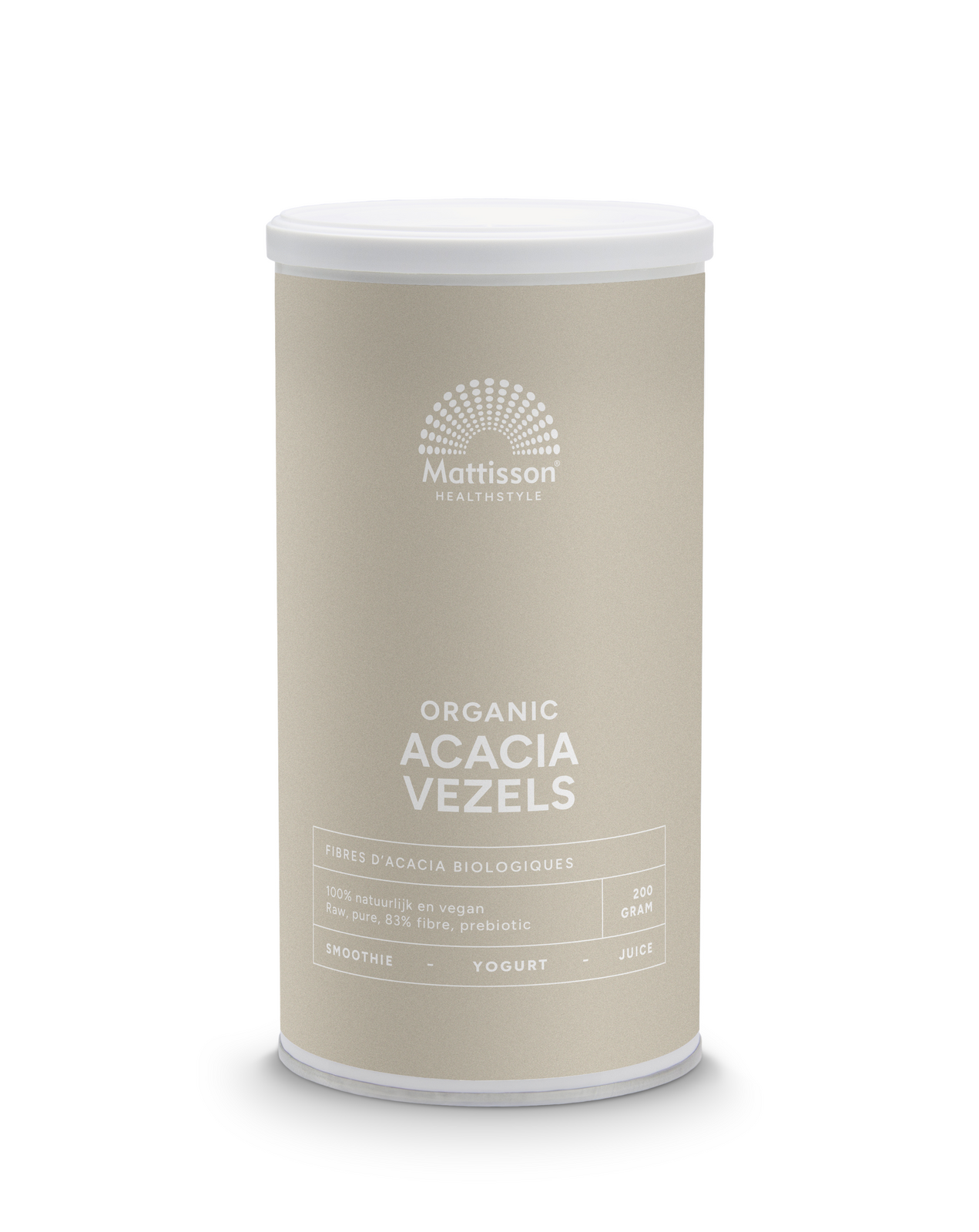 Mattisson Biologische Acacia Vezels - 83% Vezels