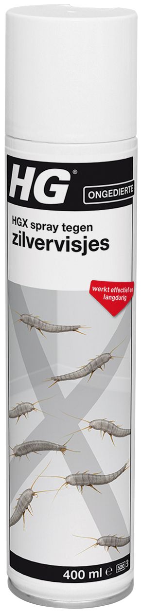 HGX Spray Tegen Zilvervisjes