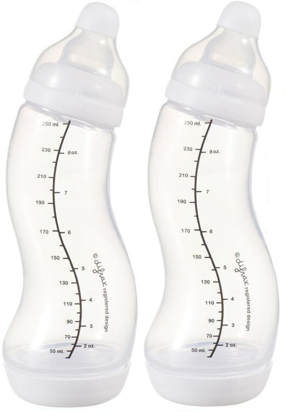 Difrax Doublepack S-babyfles Natural 250 ml