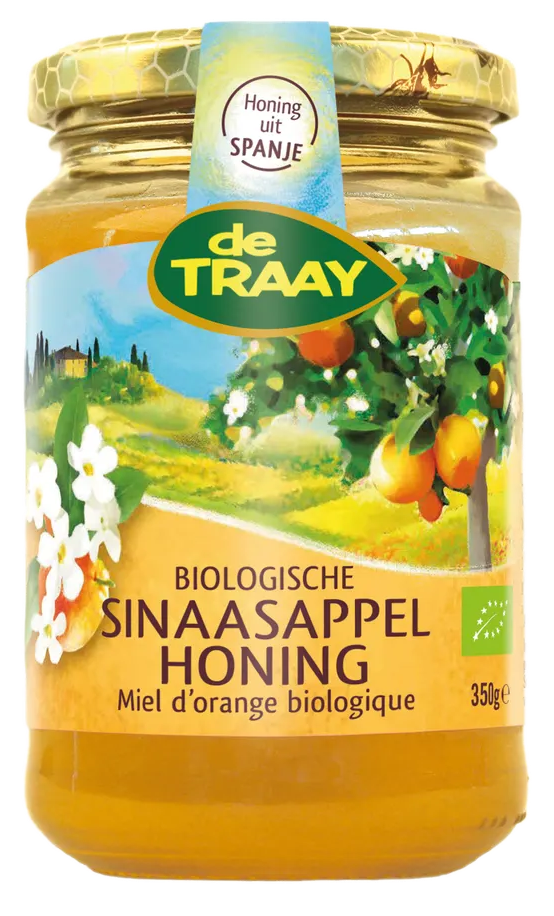 De Traay Biologische Sinaasappel Honing