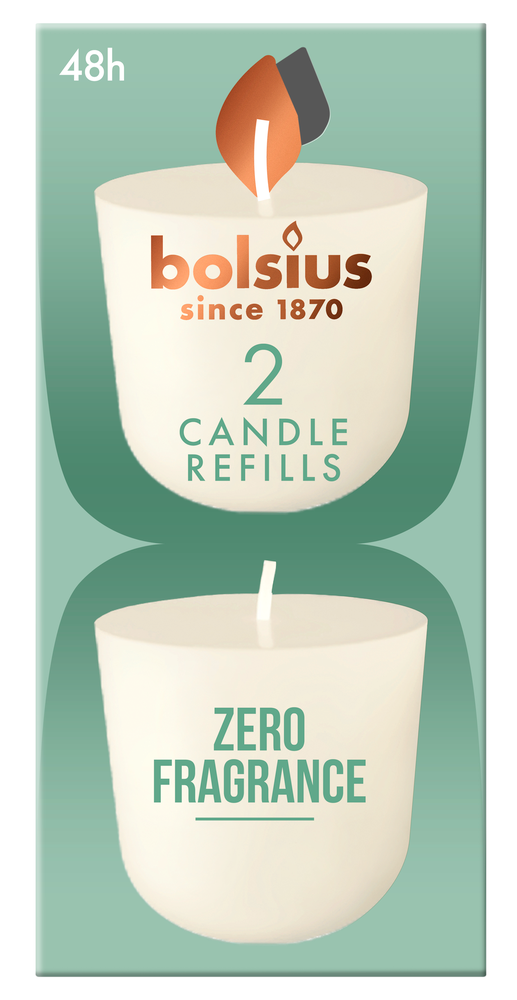 Bolsius Zero Fragnance Candle Refills