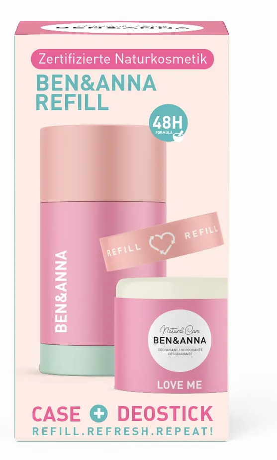 Ben & Anna Love Me Case + Deostick Refill