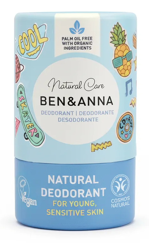 Ben & Anna Natural Deodorant Kids Blue