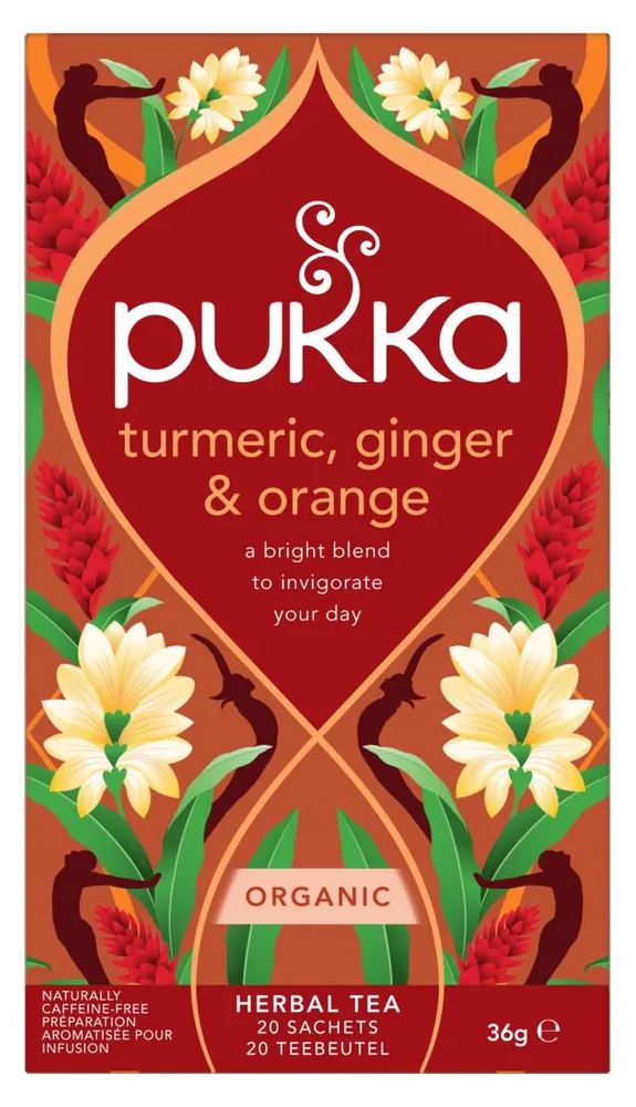Pukka Turmeric Ginger & Orange Thee
