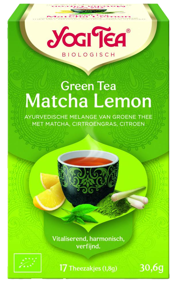 Yogi Tea Green Tea Matcha Lemon