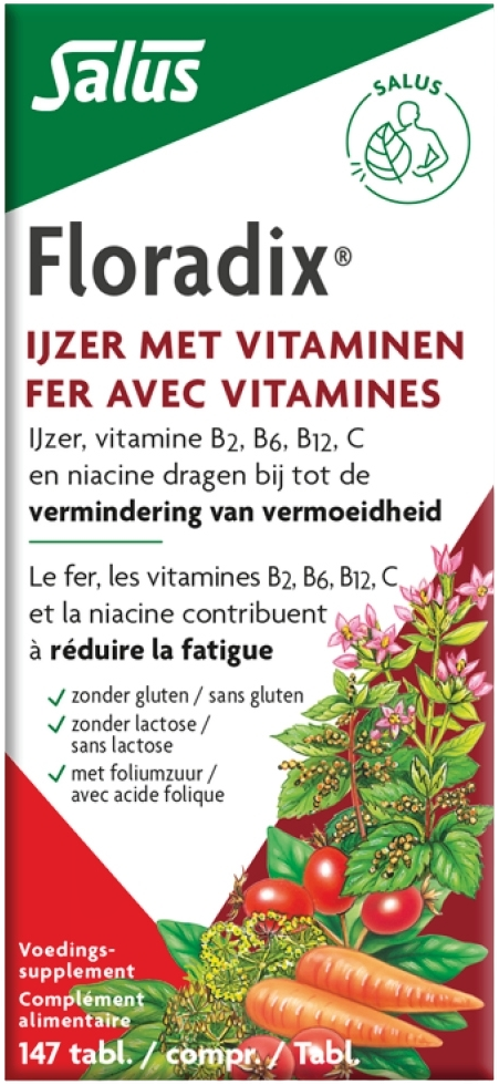 Salus Floradix IJzer Tabletten