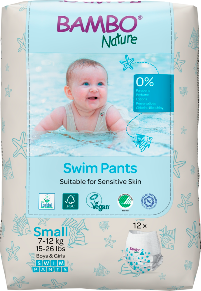 Bambo Nature Swim Pants Small