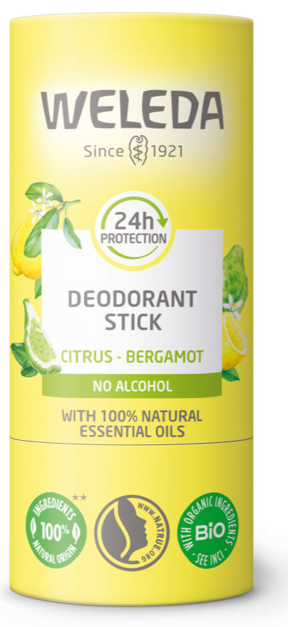 Weleda Citrus & Bergamot 24h Deodorant Stick