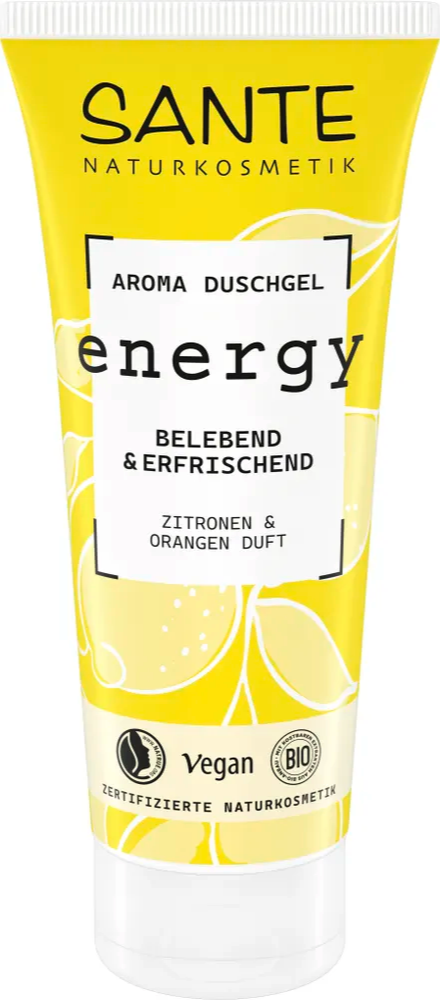 Sante Naturkosmetik Energy Citroen & Sinaasappel Douchegel