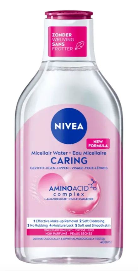 Nivea Caring Micellair Water Parfumvrij