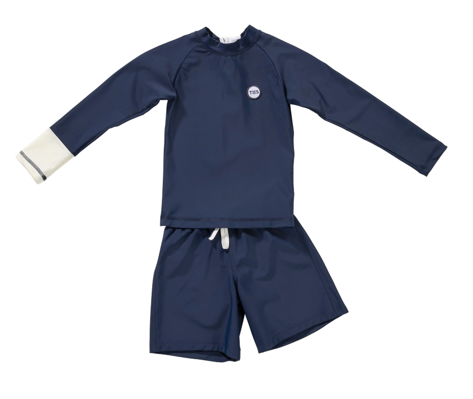 Tenue Soleil UV Set Blauw 10-12 jaar