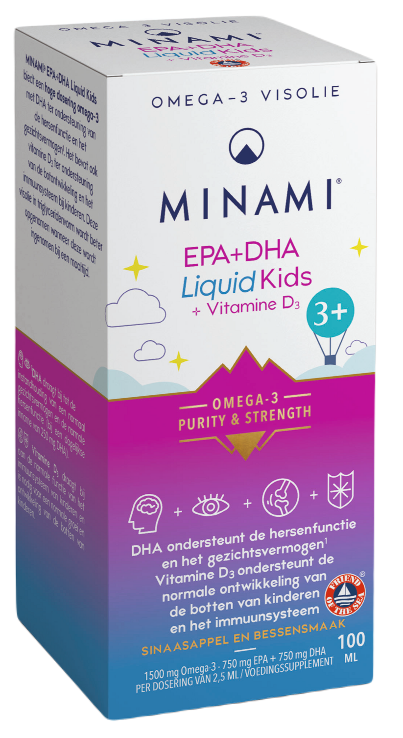Minami EPA & DHA liquid Kids - Vetzurenpreparaat