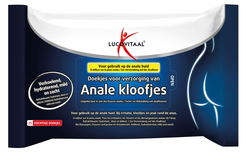 Lucovitaal Anale Kloofjes Doekjes