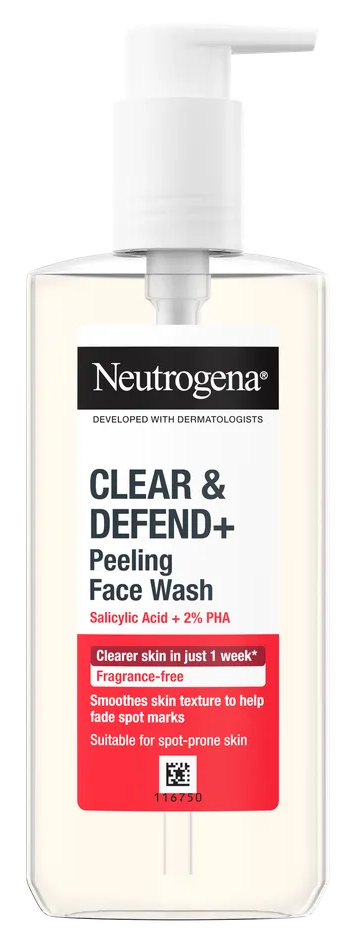 Neutrogena Clear & Defend+ Peeling Face Wash