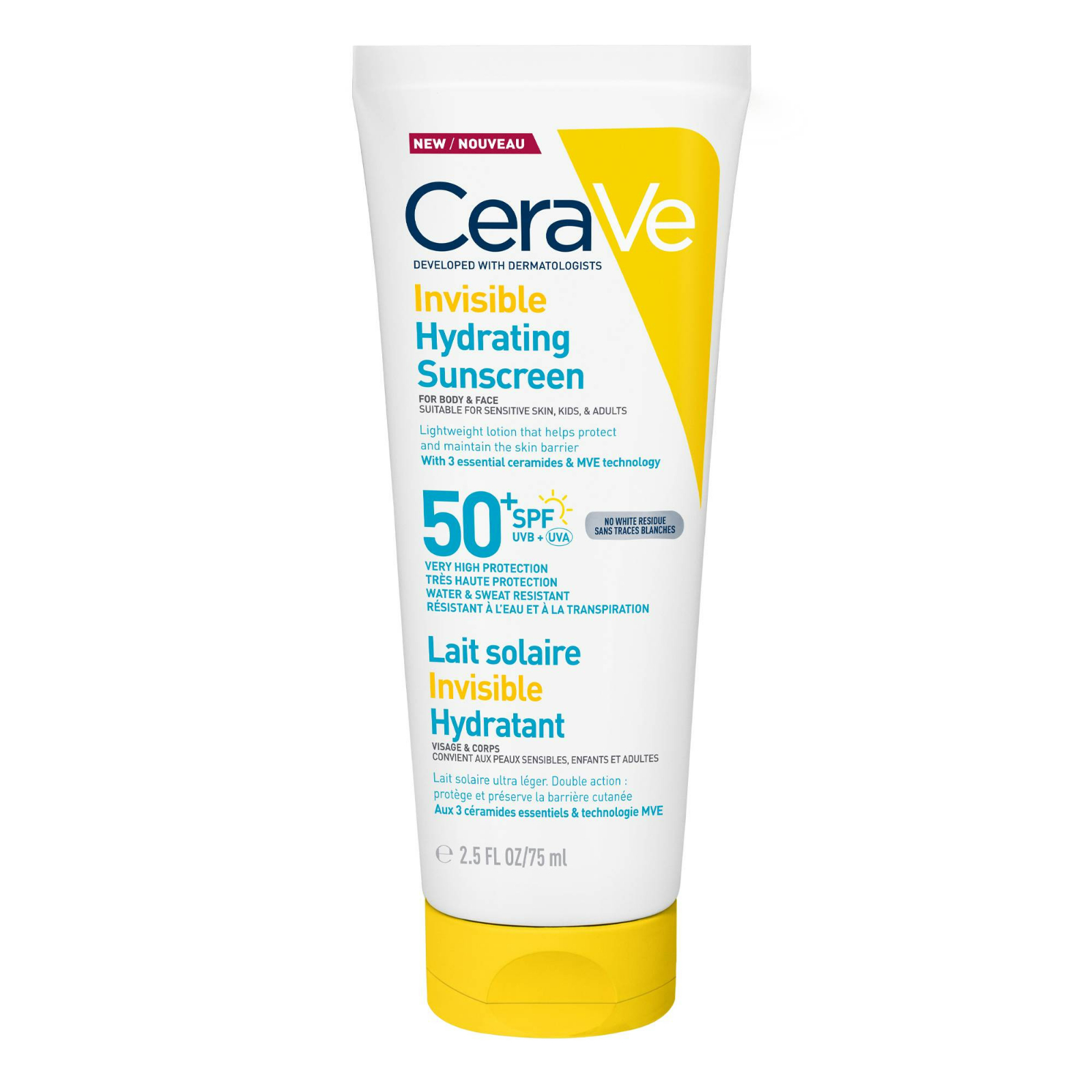 CeraVe Invisible Hydrating Sunscreen SPF50