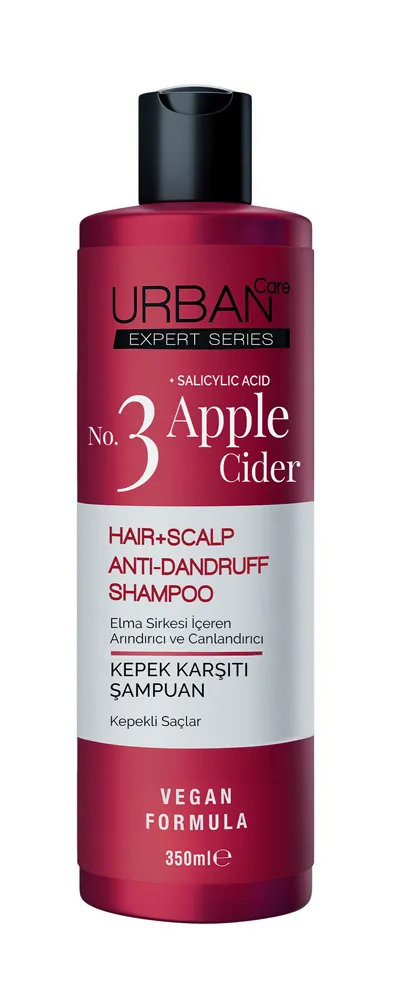 Urban Care No.3 Applecider  Hair+Scalp Anti-Dandruff Shampoo