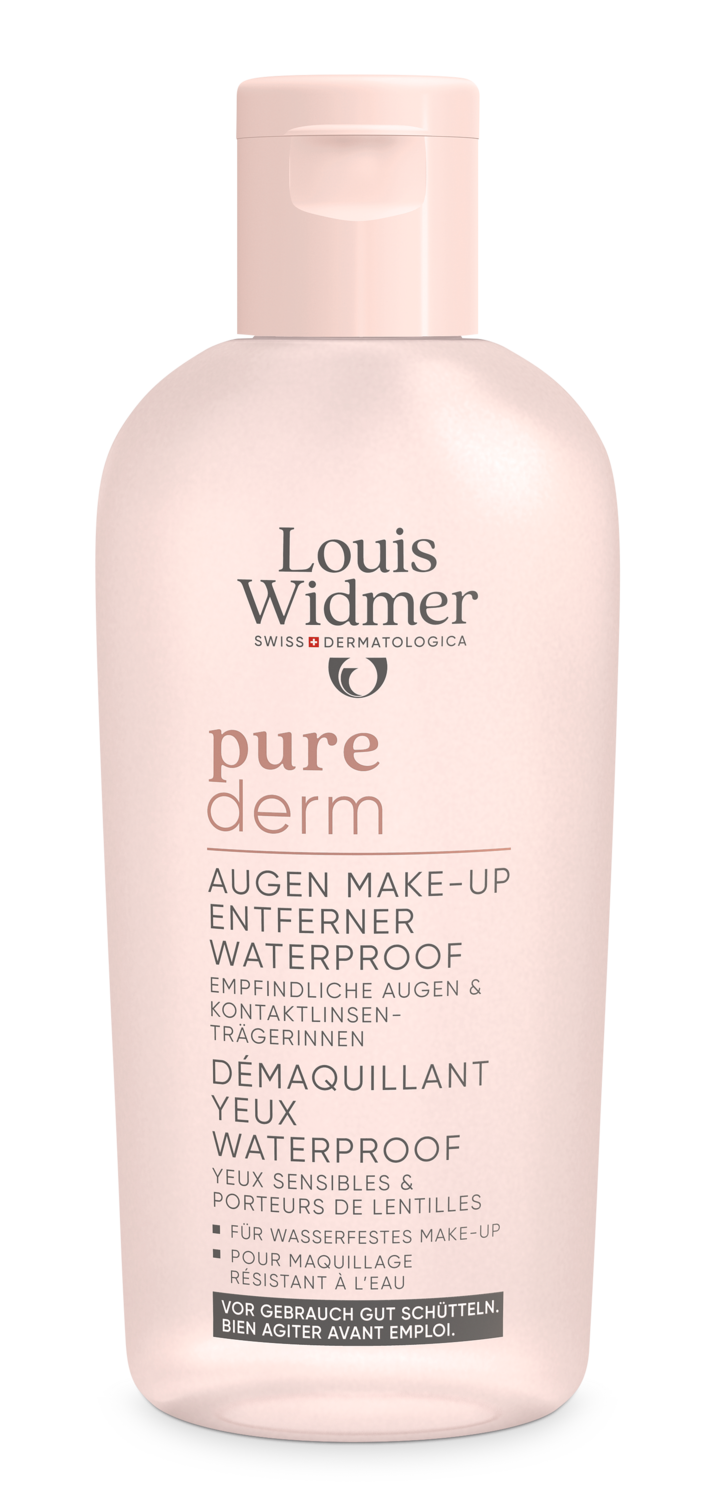 Louis Widmer Purederm Oogmake-up Reiniging Waterproof Zonder Parfum