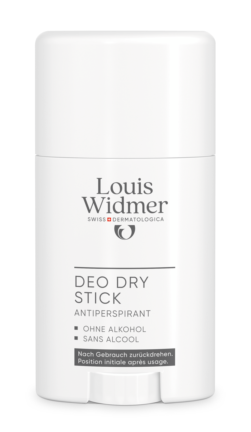 Louis Widmer Deo Dry Stick Antiperspirant Zonder Parfum