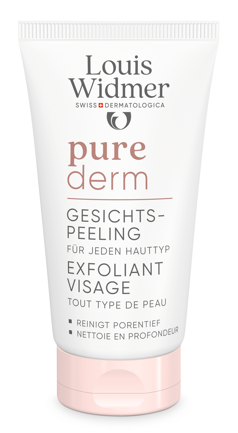 Louis Widmer Purederm Gezichtspeeling Licht Geparfumeerd