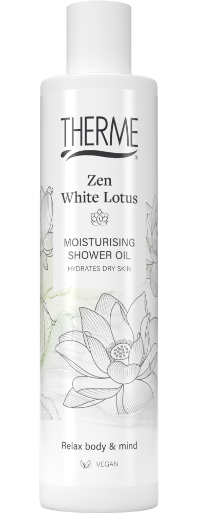 Therme Zen White Lotus Moisturising Shower Oil