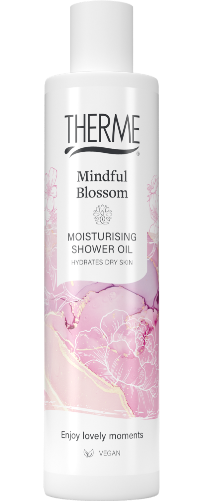 Therme Mindful Blossom Moisturising Shower Oil