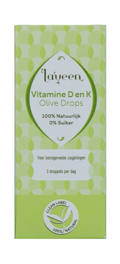 Laveen Olive Drops Vitamine D en K Druppels