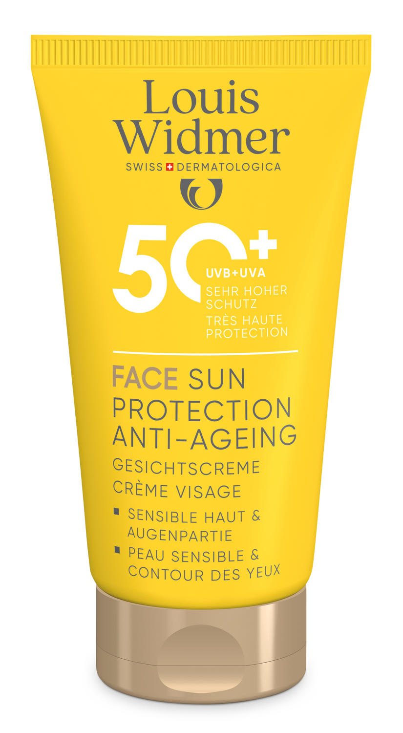 Louis Widmer Face Sun Protection Anti-Ageing 50+ Zonder Parfum