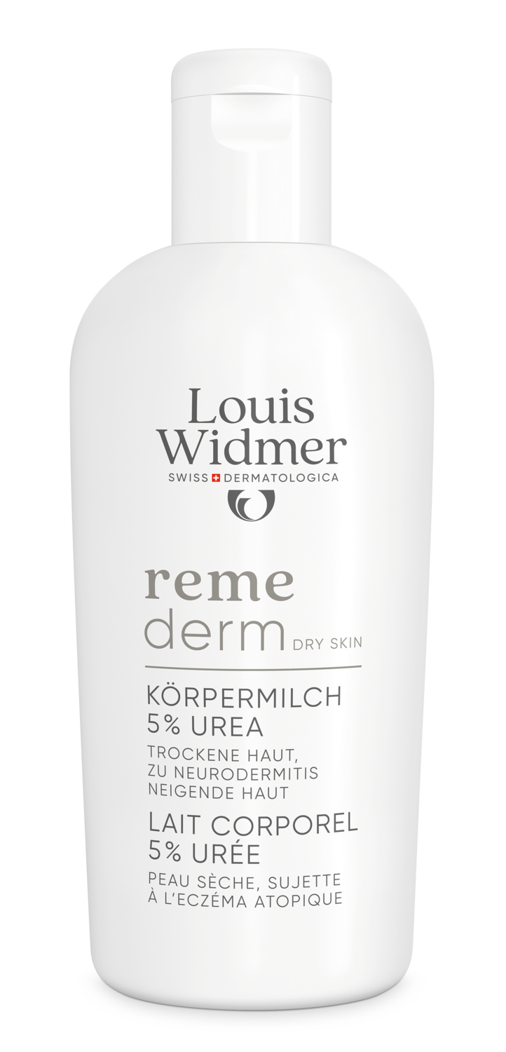 Louis Widmer Remederm Lichaamsmelk 5 % Ureum Licht Geparfumeerd