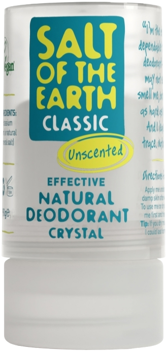 Salt Of The Earth Classic Unscented Natural Deodorant Crystal