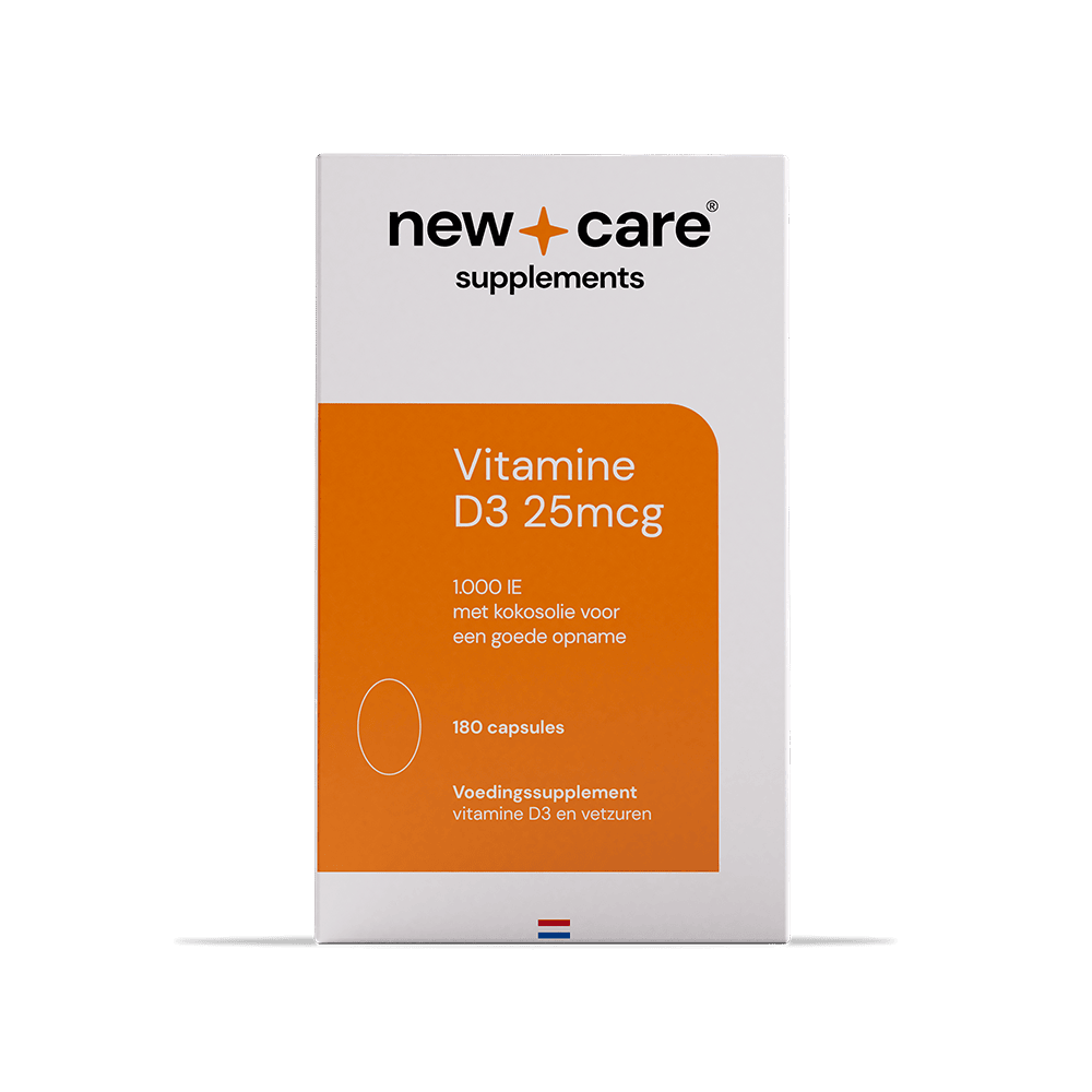 New Care Vitamine D3 25mcg Capsules