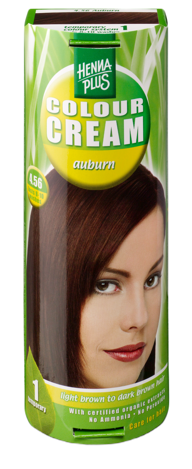 Hennaplus Colour Cream 4.56 Auburn