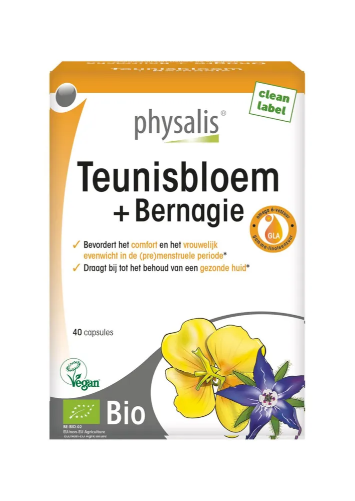 Physalis Teunisbloem + Bernagie Capsules
