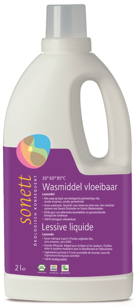 Sonett Wasmiddel Vloeibaar Lavendel